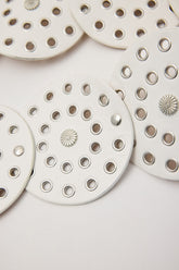 Suri Disk Belt White